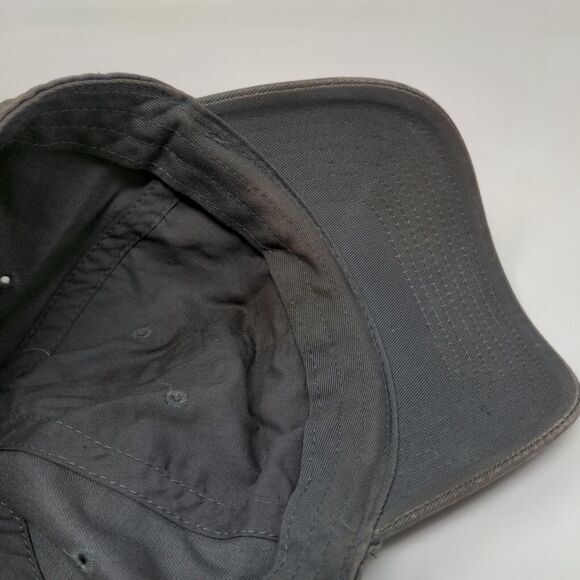 Nike Swoosh Slideback Hat Gray OSFM Embroidered S1ZE Heritage 86 - Picture 7 of 9